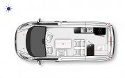 Westfalia Kelsey 2024 (48414) Floorplan