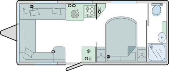 Bailey Pegasus Grande Brindisi *** 2023 *** Floorplan