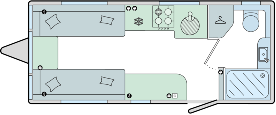 Bailey Unicorn Seville *** 2023 *** Floorplan