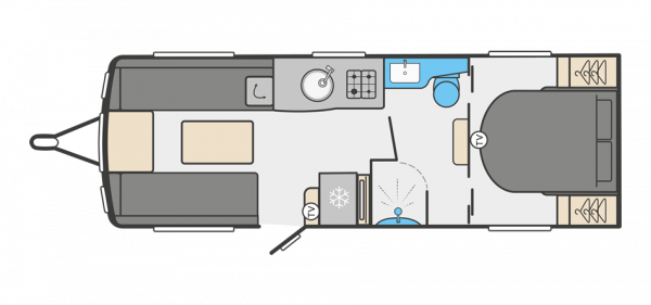 Swift Challenger Exclusive 650 - 2024 Floorplan