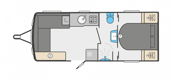 Swift Challenger Exclusive Grande 560L - 2024 Floorplan