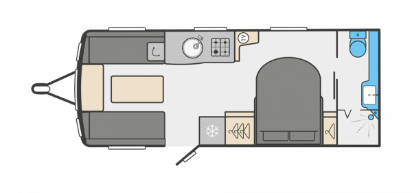 Swift Challenger Exclusive 580- 2024 Floorplan