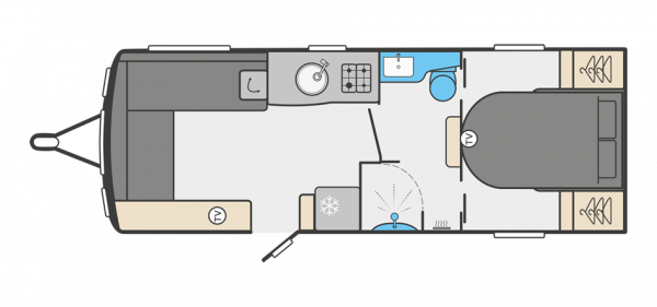 Swift Challenger Exclusive Grande 650L - 2024 Floorplan