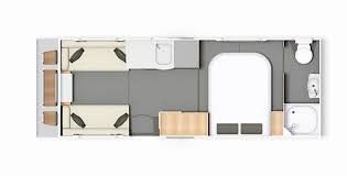 Elddis Rambler 19 BT - 2023 Floorplan