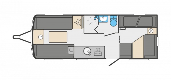 Swift Sprite Major 6 TD - 2024 Floorplan