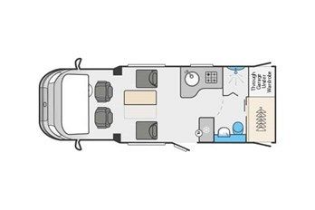 Swift Voyager 540 Auto - NEW  (54872) Floorplan