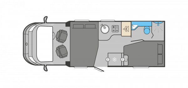 Swift Voyager 564 (56308) Floorplan