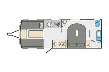 Swift Sprite Major 4SB - 2024 Floorplan