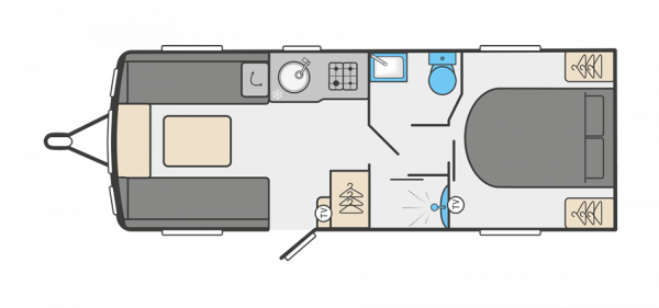 Swift Ace Award Dawnstar - 2024 Floorplan