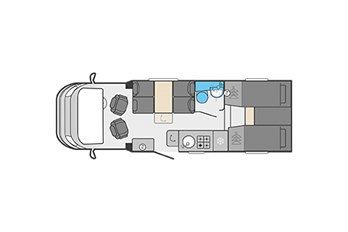 Swift Voyager 485 Manual - 2024 Floorplan