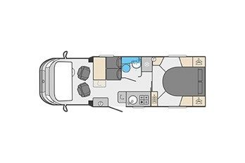 Swift Voyager 494 Auto - NEW Floorplan