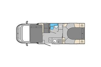 Swift Voyager 494 Auto - NEW Floorplan