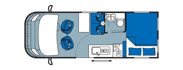 ACE 1200 RLT - Auto - Lanzarote Grey Floorplan