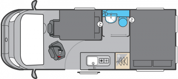 Swift Carrera 144 - Auto (65686) Floorplan