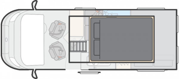 Swift Carrera 224 - Auto (66735) Floorplan