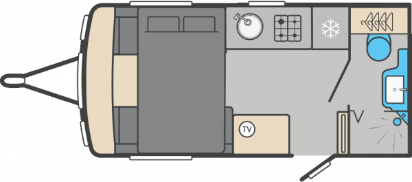 Swift Challenger 480 - 2026 Floorplan