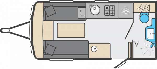 Swift Challenger 480 - 2026 Floorplan