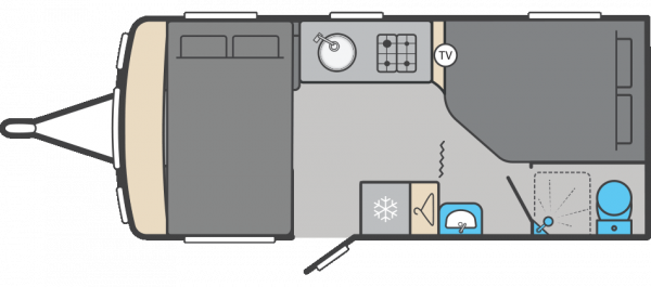 Swift Challenger 500 - 2026 Floorplan