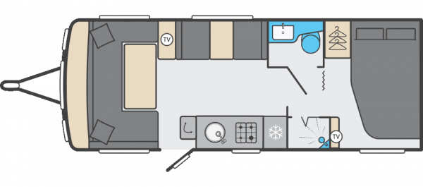 Swift Challenger 630 Grande - 2026 Floorplan