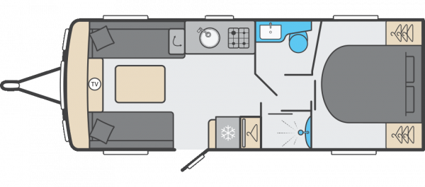 Swift Challenger 650 Grande - 2026 Floorplan