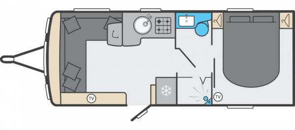Swift Conqueror 560L Grande - 2026 Floorplan