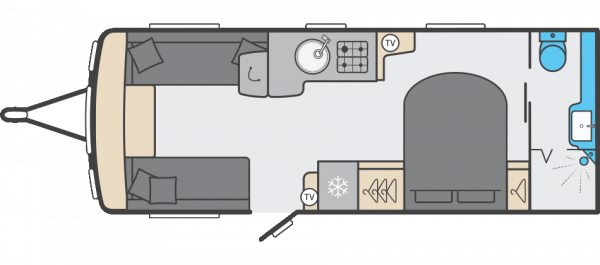 Swift Conqueror 645 Grande - 2026 Floorplan
