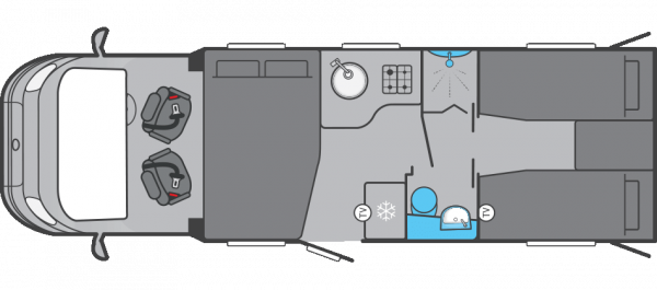 Swift Escape 684 - 2026 (65681) Floorplan