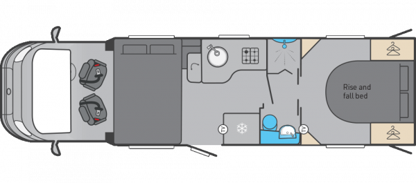 Swift Kon-Tiki 894 - 2026 (69498) Floorplan