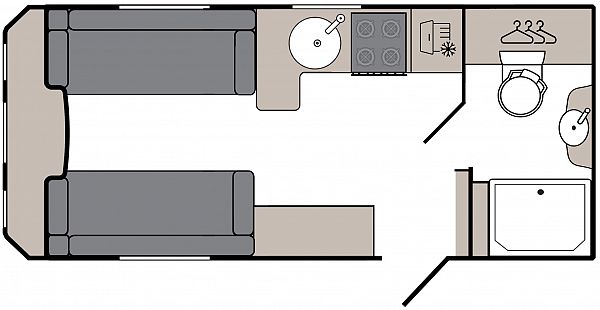 Coachman Laser 480 Xtra - 2026 Floorplan