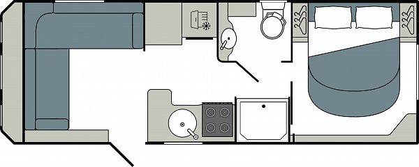 Coachman Laser 855 XTRA - 2027 Floorplan