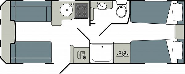 Coachman Laser Laser 865 XTRA - 2027 Floorplan