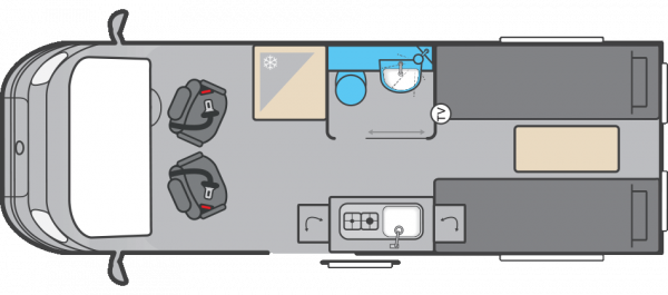 Swift Trekker XL - Auto (62292) Floorplan