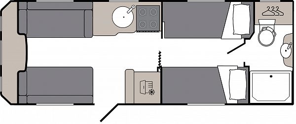 Coachman VIP 565 - 2027 Floorplan