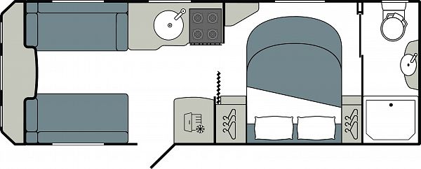Coachman VIP 575 - 2027 Floorplan
