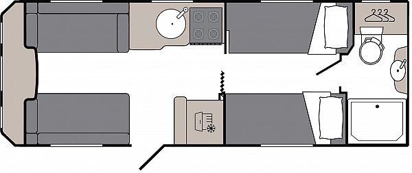 Coachman VIP 565 - 2026 Floorplan