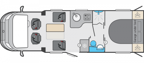 Swift Voyager 594 AUTO (65669) Floorplan