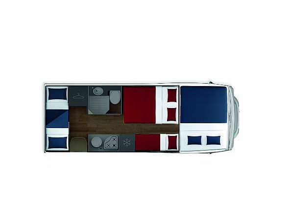 Giottiline Siena 435 2022 (12172) Floorplan