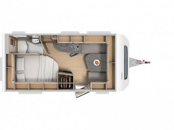 ERIBA Nova Light 465 2022 Floorplan