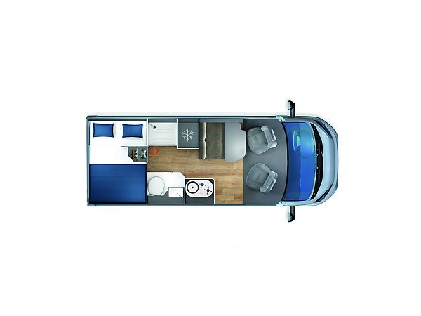 Giottiline Giottivan 60T *NEW* (53630) Floorplan
