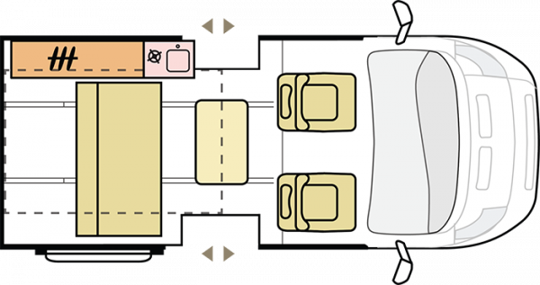 Adria Active Duo - 2024 Floorplan