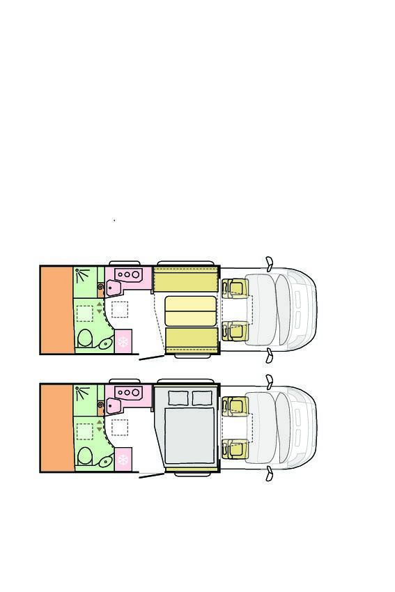 Adria Matrix Axess 600 DT - 2024 (36252) Floorplan