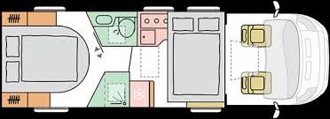 Adria Matrix Supreme 670 DC - 2022 Floorplan