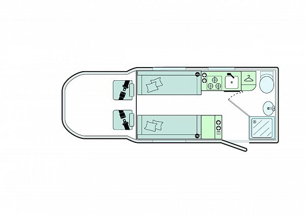 Bailey Alliance 66-2 2019 Floorplan