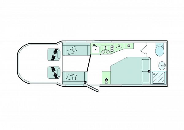 Bailey Alliance 76-2 Floorplan