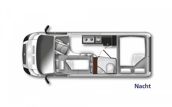 Westfalia Amundsen 600 D (10189) Floorplan