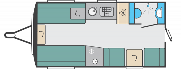 Swift Basecamp 4 - 2022 Floorplan