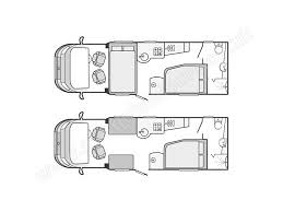 Swift Bolero 722 FB - 2015 Floorplan