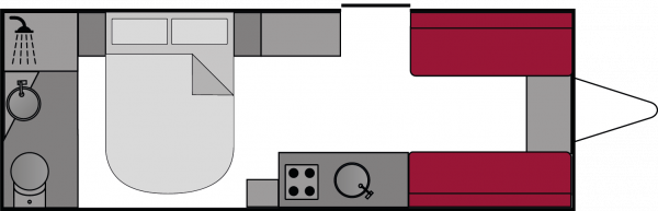 Swift Challenger X 880 2020 Floorplan