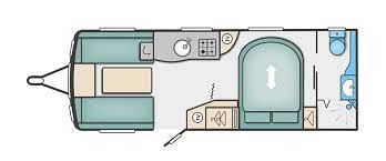 Swift Challenger 580 - 2019 Floorplan