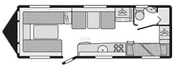 Swift Challenger Sport 636 - 2013 Floorplan